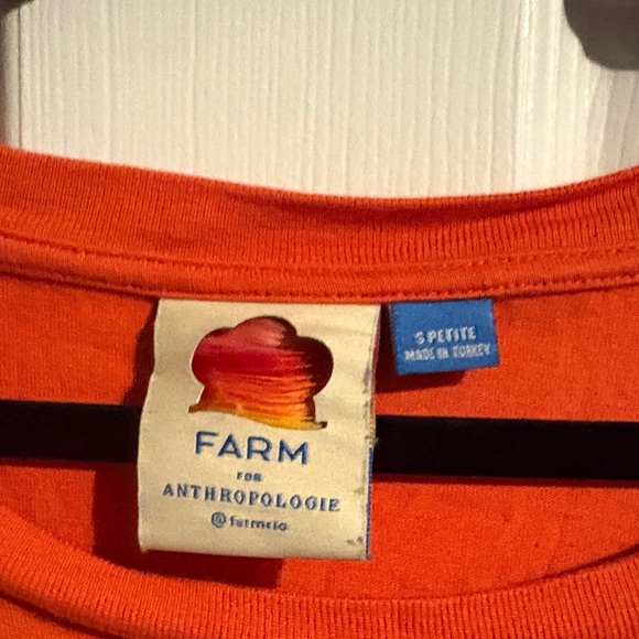 Farm Rio Orange Graphic T-Shirt with Coconut Design “Come to Brazil” 🥥 🌴 - Picture 6 of 7